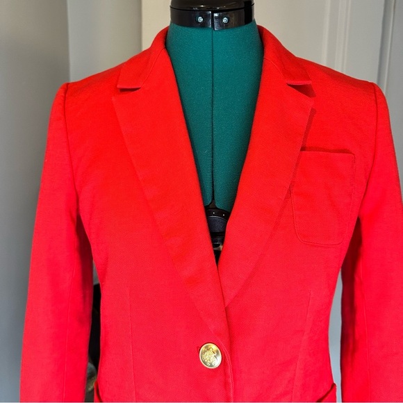 Jcrew Helena blazer in stretch linen blend size 0 - Picture 2 of 14